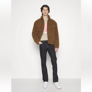 Volcom Vorta Slim Straight Leg Dark Rinse